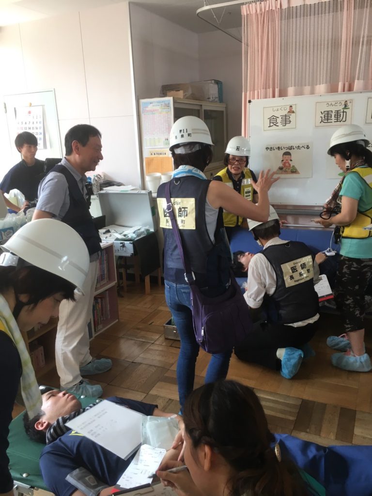 長泉町総合防災訓練（医療救護訓練）2019